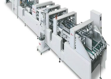 Auto Corrugated Box Carton Folder Gluer Machine