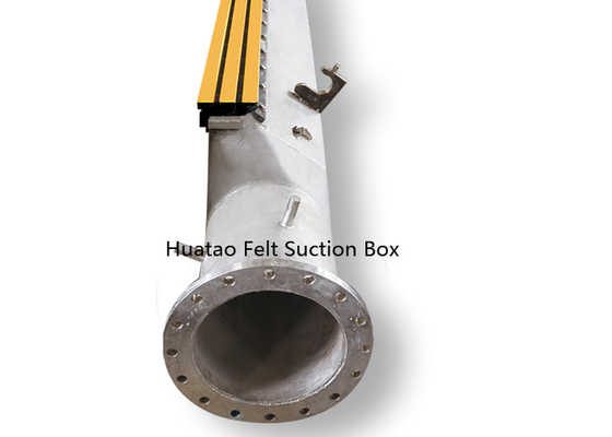 ชิ้นส่วนเครื่องจักรกระดาษเซรามิกส่วนลวด Dewatering Elements Felt Suction Box