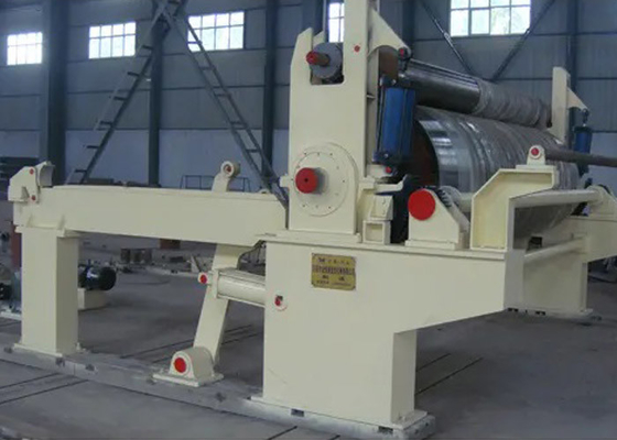 ประเภทลูกกลิ้งแนวนอนกระบอกสูบนิวเมติก Pope Reel Spooling Winding Machine