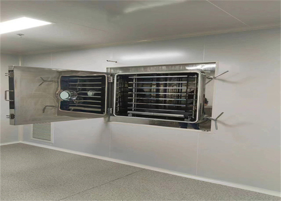 ไซเลคอนออยล์ Heating Pilot Freeze Dryer Lyophilizers สําหรับการใช้งานทางอุตสาหกรรมทางการค้า