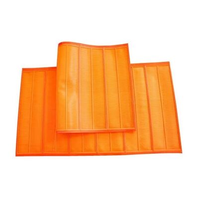 ตะแกรงละเอียด PU ความถี่สูง 0.1 มม. พื้นที่เปิด 35% ขนาด 1040x700 มม.