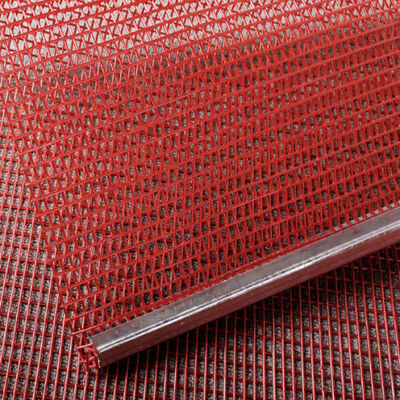 ผิวเคลือบ PU Screen Mesh สแตนเลสผสมสาย Mesh ด้วย polyurethane ทนต่อการบด