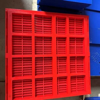 30 มิลลิเมตรหนา Polyurethane Screen Mat สําหรับการตรวจสอบถ่านหินเหมือง