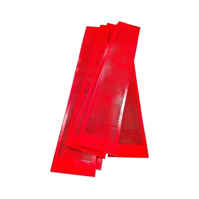 ตาข่ายกรองโพลียูรีเทนแบบพลิกพร้อมรูรับแสง 8 มม. และความกว้าง 300 มม. สำหรับการแปรรูปแร่เปียกอย่างมีประสิทธิภาพ