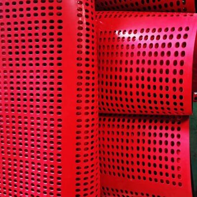 1.25m Rubber Screen Mat 8mm Thickness for Ore Processing