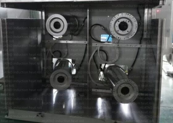 Linear ความเร็วสูงสุด 5000 M Minmax 500 M/Min Induction เครื่องทำความร้อน Godet Roller อุณหภูมิตั้งแต่ 100to 280 MAX 420