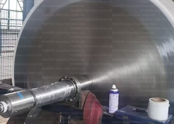 ความเร็วเชิงเส้น Max 1000mmin Max 1000mmin คาเลนเดอร์โรลเลอร์ อิเล็กทรอนิกส์ Induction Heating โรลเลอร์มิติ:1000 ถึง 1500mm กับ L1000 ถึง 3000mm