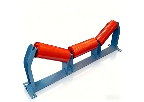 สแตนดาร์ดและคัสมาสต์ยาง Disc Conveyor กลับ Idler รอลเลอร์