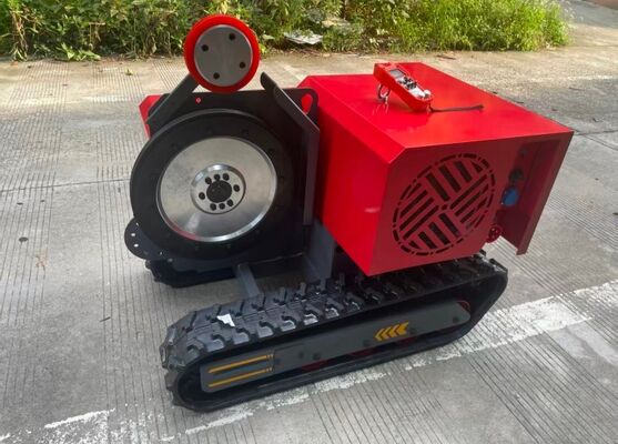 22kw การแปลงความถี่แบบสองระดับ crawler wire saw สําหรับการตัดหินคอนกรีต