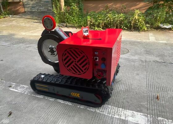 เลื่อยลวดตีนตะขาบทรงพลังขับเคลื่อนด้วยตนเอง 37kw สำหรับการตัดแบบไม่ทำลายแบบคงที่