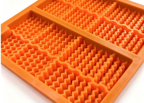โพลีอุเรธานความมั่นคงสูง แผ่น Mesh ชิ้น Sieve Plate Fine Screen สําหรับการเหมืองแร่