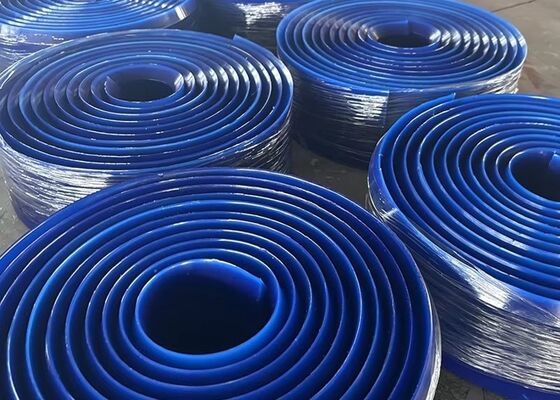 สายพัดลมพอลิอุเรธาน กระโปรงกระโปรง 16 มม ความหนา สีแดง สายพัดลมพัดลมพัดลมพัดลมพัดลมพัดลมพัดลม