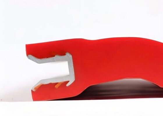 เครื่องขนส่งเหมืองแร่ PU Cleaner Blade ระบบทําความสะอาดเข็มขัดประสิทธิภาพปรับความดัน
