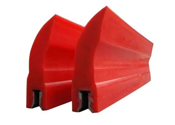 PU Belt Cleaner Blade for Mining Conveyor ความต้านทานแรงกระแทกที่ดีที่สุด การใช้งานอุตสาหกรรม