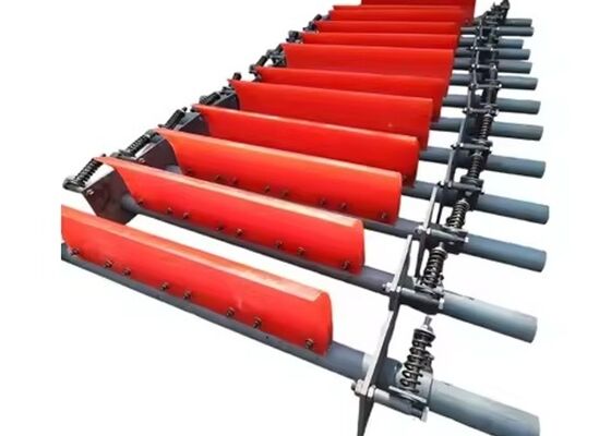 คอนเวียร์เบลท์ เครื่องทําความสะอาดระดับสอง PU Blade การออกแบบความทนทานต่อการสกัดต่ํา