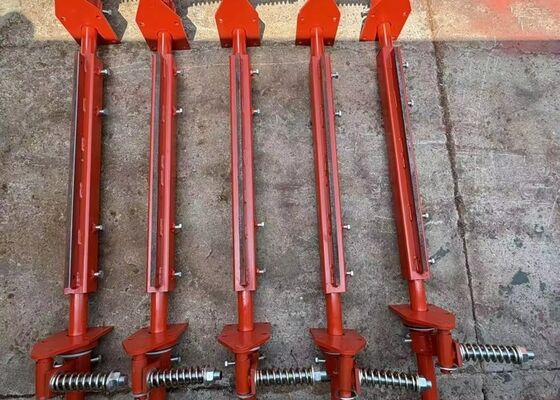 เครื่องทําความสะอาดเข็มขัดพอลิอุเรธาน เครื่องขัดขัดสอง สีฟ้า PU Blade High Wear Resistance Conveyor