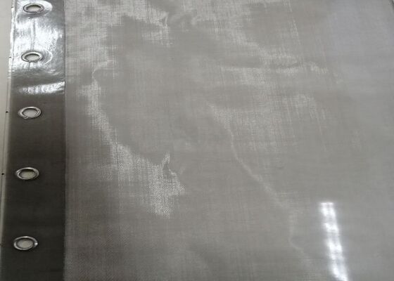 HUATAO 316 Grommet Screen สีดํา PU-stripe 0.0014-0.0090 นิ้ว กว้างสาย