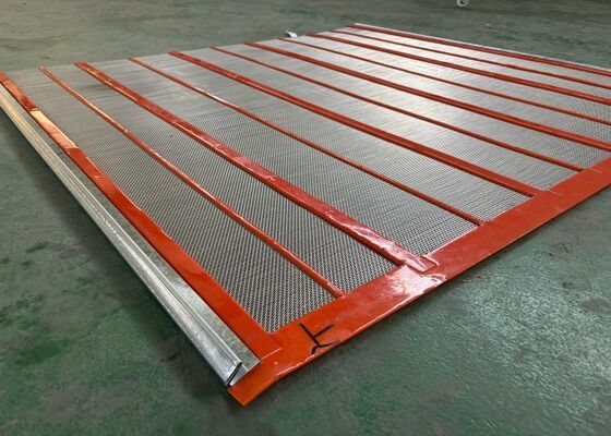 เครื่องล้างตัวเอง Screen Mesh สําหรับการใช้งานเหมืองแร่และ Quarry