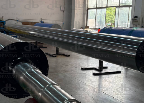 Q345B Flow System ลูกกลิ้งทำความเย็นอายุการใช้งานยาวนานสำหรับ Bopp Bopet Film Balance G2.5
