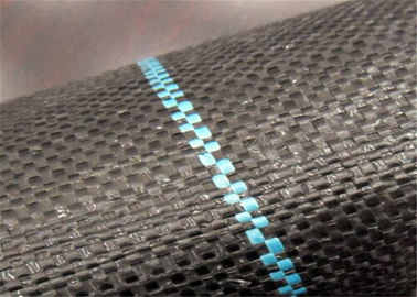 เส้นด้าย Geosynthetic ผ้าแบนเรียบ PP ทอ Geotextile เพื่อป้องกันการเติบโตของหญ้า