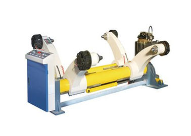 เครื่องม้วนกระดาษแข็งม้วนกระดาษไฮดรอลิก Shaftless Mill Roll Stand