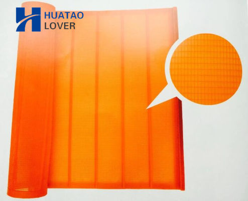 1045x700mm ความถี่สูงทนทานการสวม โพลียูเรเทน สกรีนสั่น Mesh สําหรับเหมืองแร่