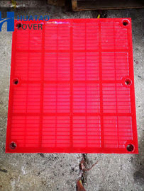 แผงหน้าจอยูรีเทน Dewatering แบบแยกส่วน 305 มม. สำหรับทราย
